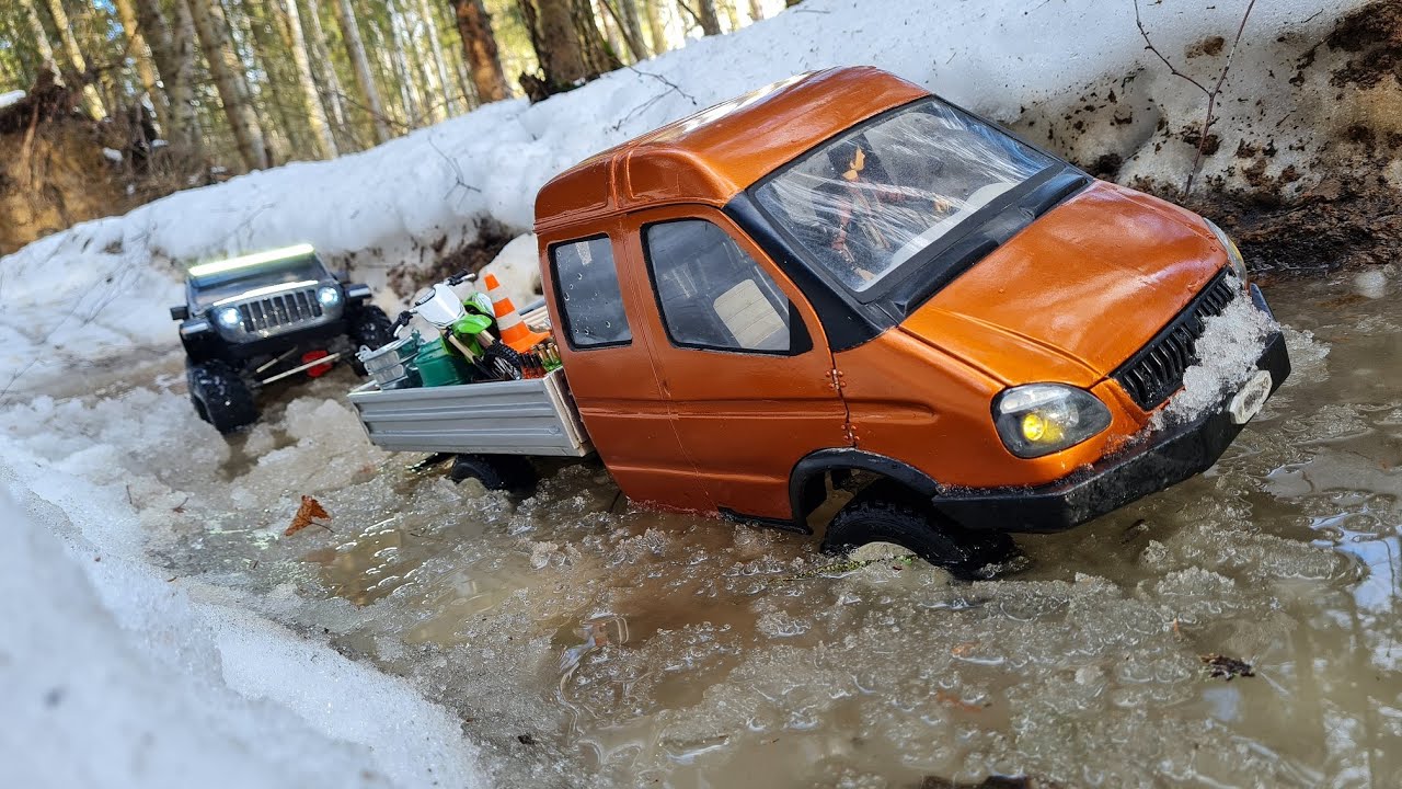 Как едет газель