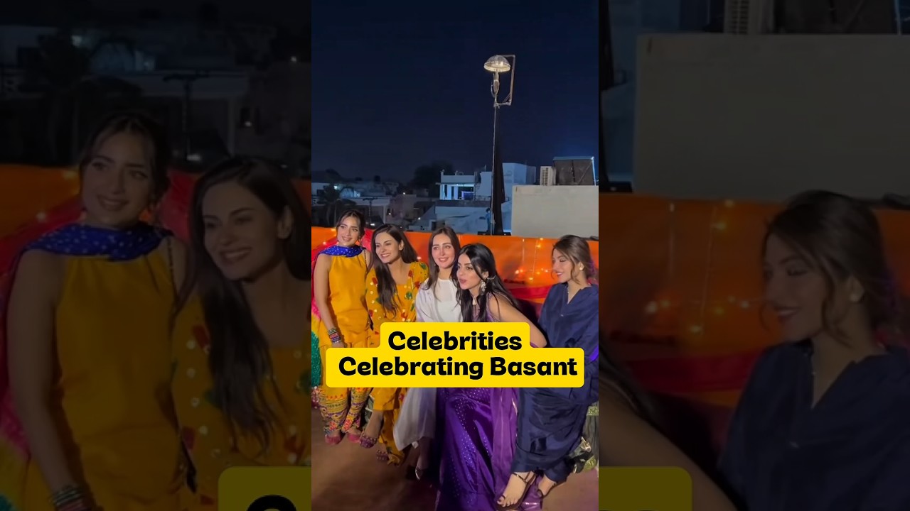 Celebrities Celebrating Basant | Basant Celebration 