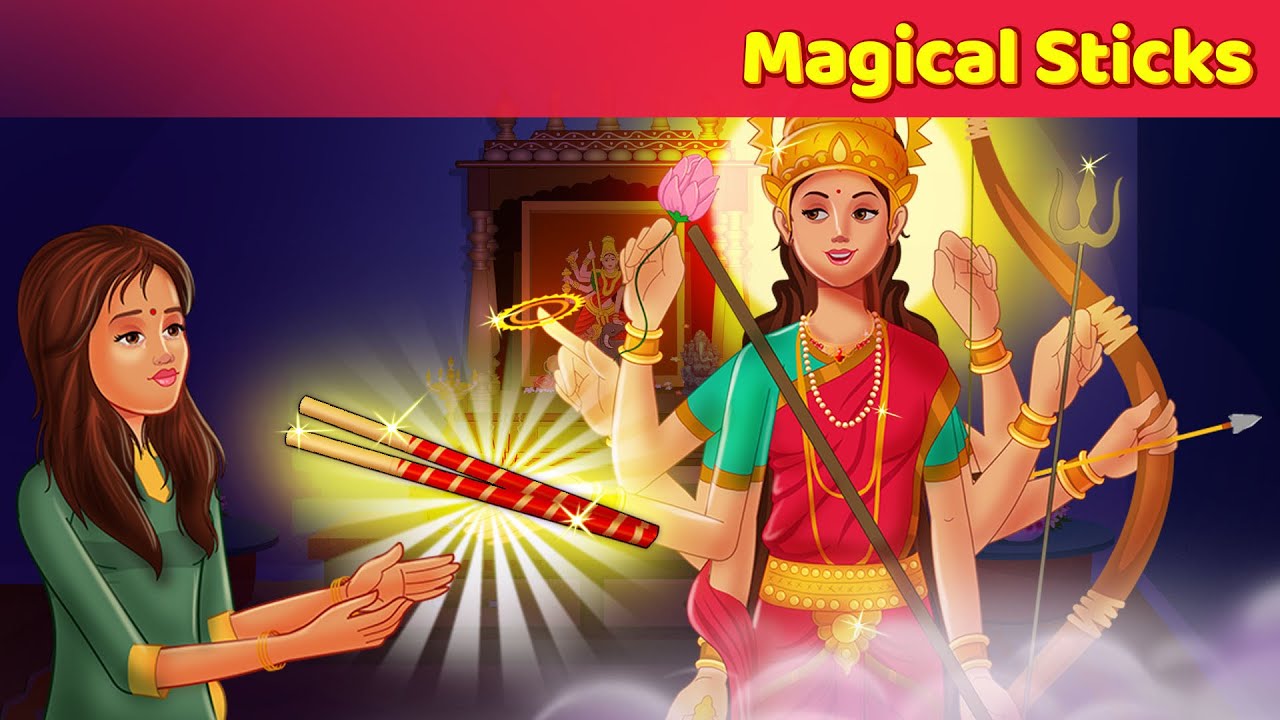 Magical Sticks - English Story | English Fairy Tale | English Moral Story | English Cartoon