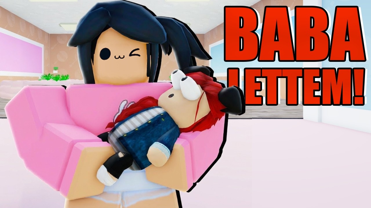 BABA LETTEM? Valaki Örökbe fogad majd? - Adoption Story (Roblox)