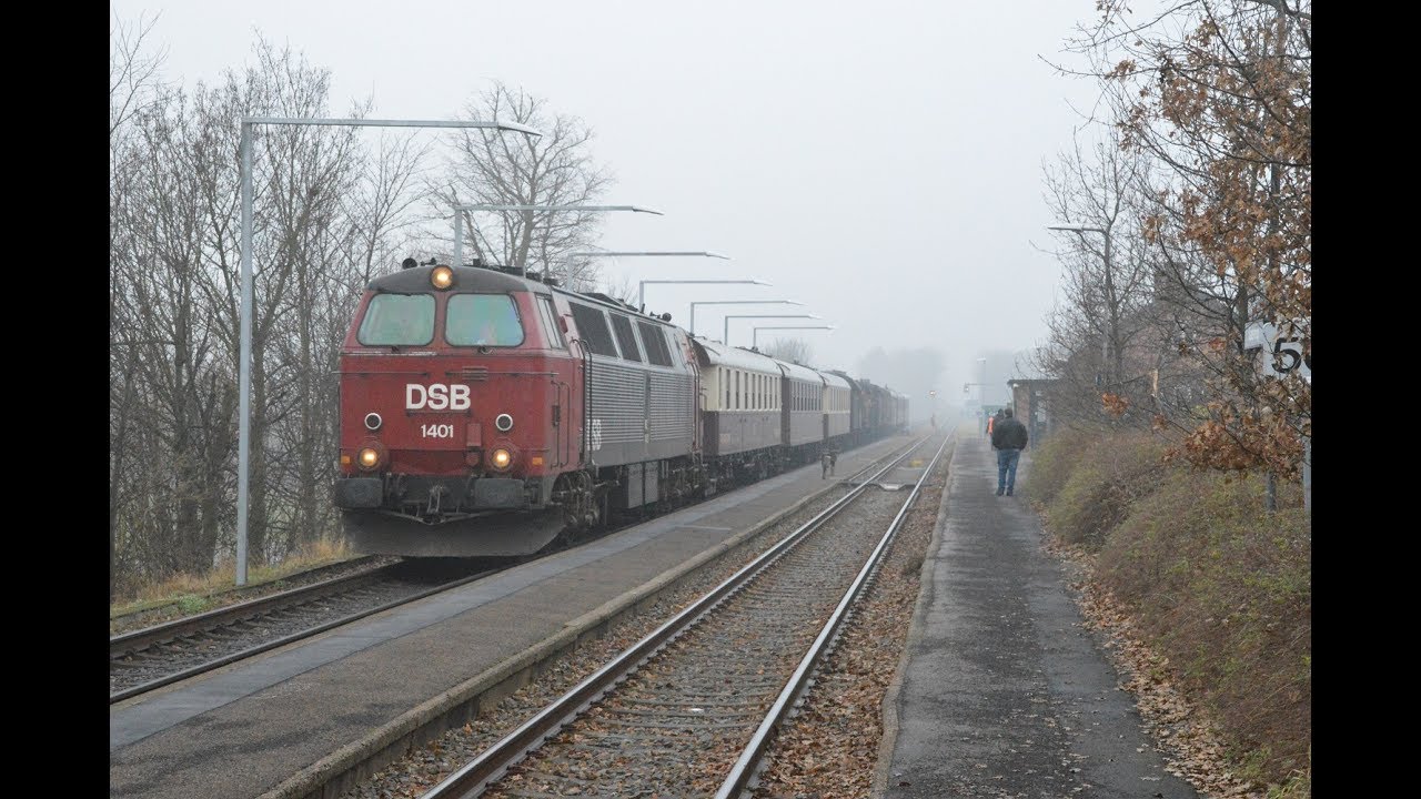 DJM damplokomotiv-transport // 17-12-2016 // MZ 1401