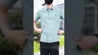 Zenaris 시원함/통기성/신축성 좋은 남성 카라넥 반팔 티셔츠 #추천 #남성의류 #여름 #티셔츠