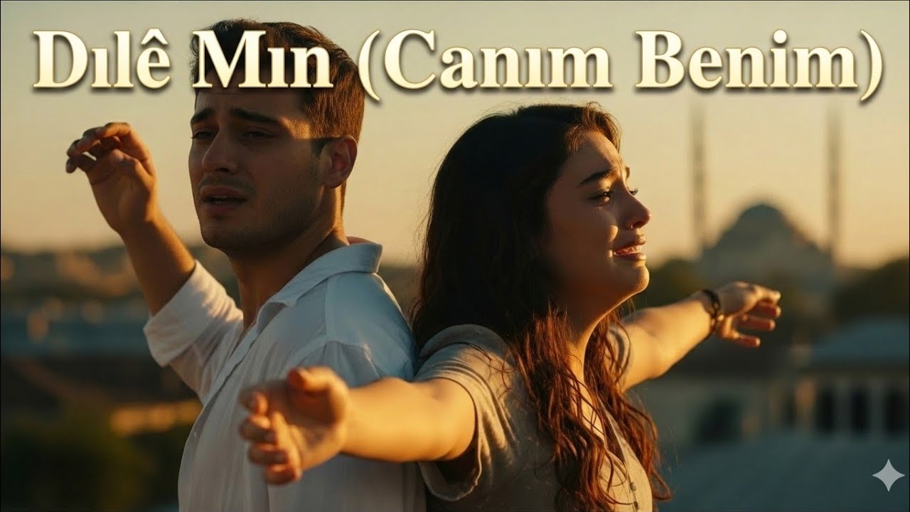 Romantic Turkish & Kurdish song_ Dılê Mın (Canım Benim)_ official audio _ كردي&تركي_kürtçe&türkçe
