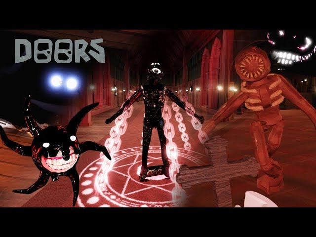 Roblox-Doors in The Hotel 1-100 (3-3) All Doors PS5 4k UHD - YouTube