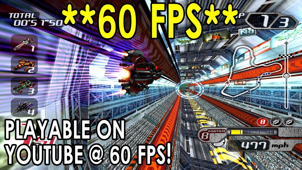 [60 FPS] Dolphin Emulator 4.0-4672 | Tube Slider [1080p HD] | Nintendo GameCube