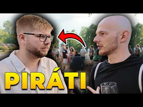 Rozhovory s MLADÝMI PIRÁTY na veřejné akci