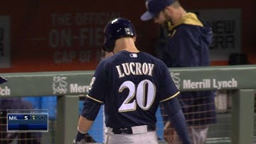 MIL@SF: Lucroy pads the lead with a sac fly in 7th
