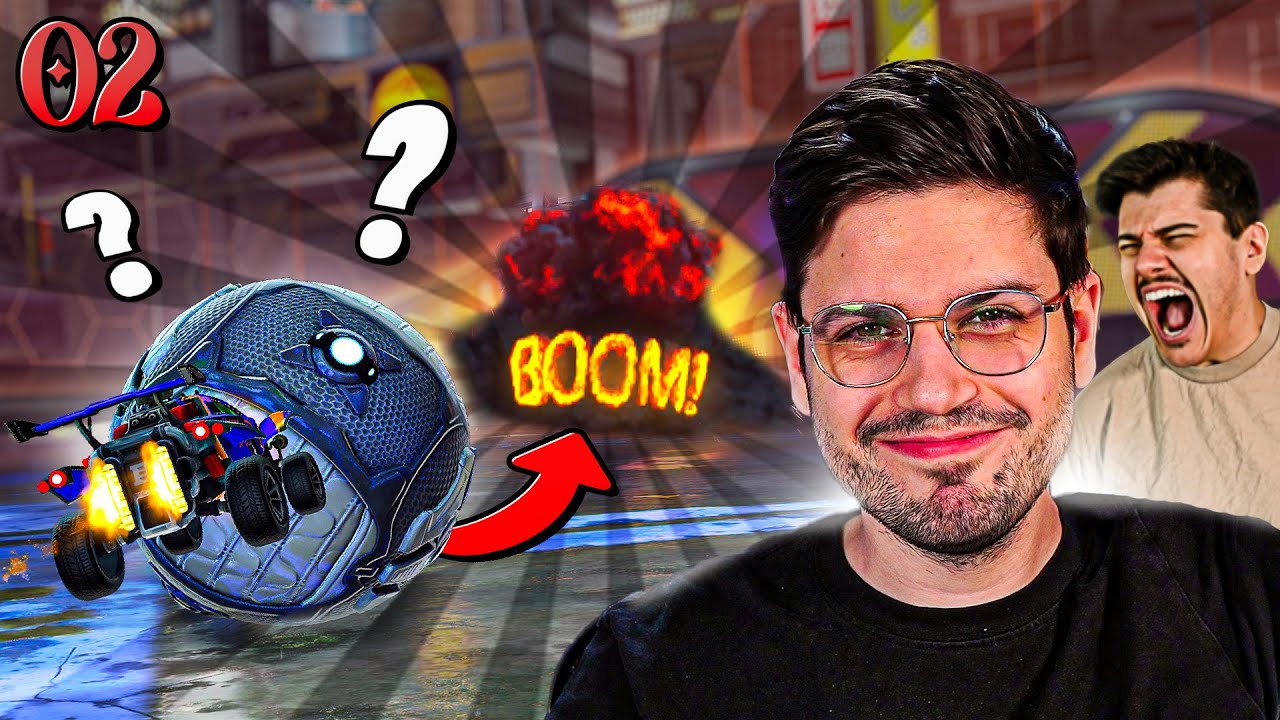 ROCKET LEAGUE mais LA BALLE PEUT TE DÉMO ?!😂