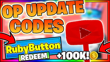 ALL NEW OP (RUBY PLAYBUTTON)  *UPDATE* CODES! Roblox YouTube Simulator