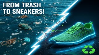 How Sneakers Are Made From Ocean Plastic 🌊👟 | The Sustainable Factory Turning Trash Into Fashion