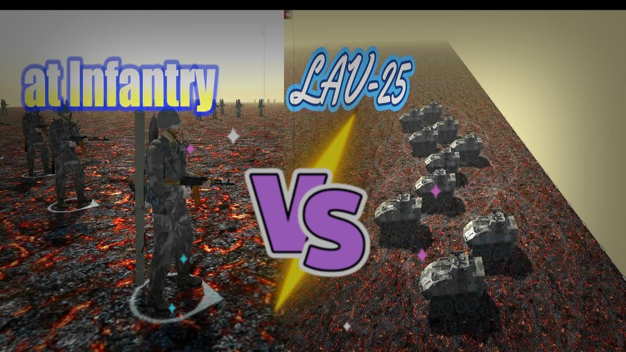 MINI BATTLE: LAV 25 vs AT INFANTRY (MEN OF WAR ASSAULT SQUAD 2)