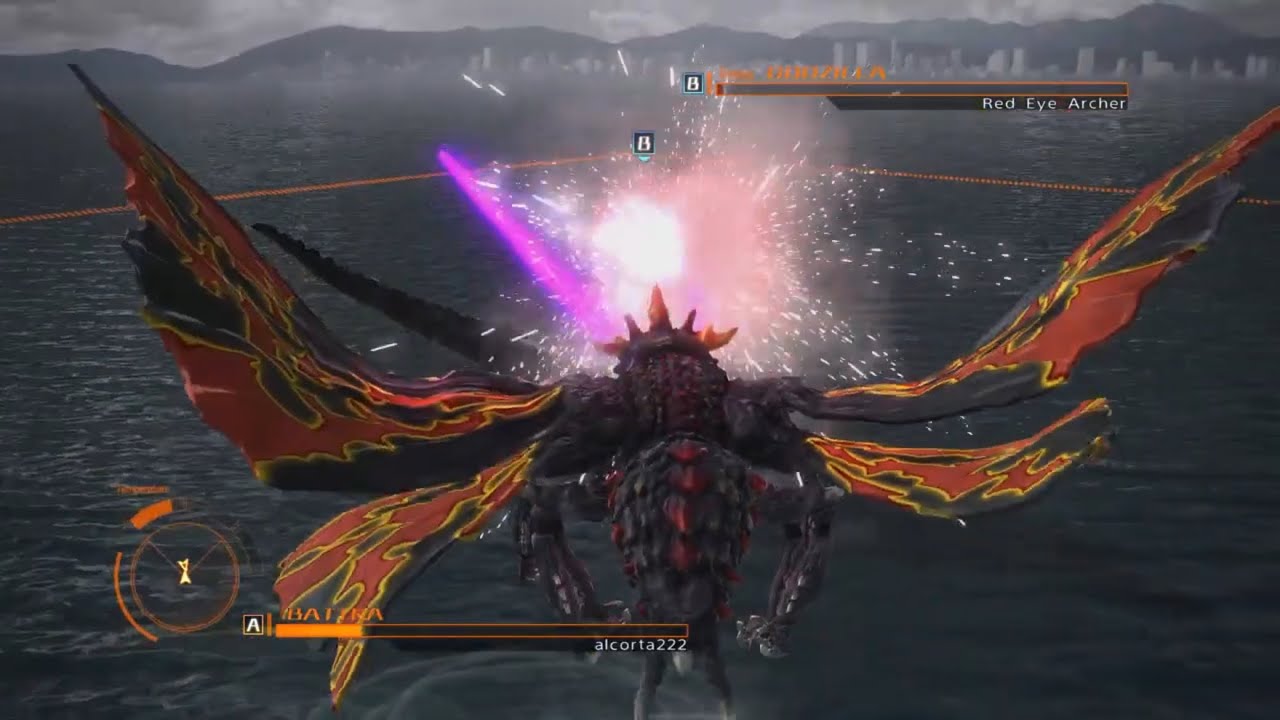 Godzilla Ps4-Adult Battra VS Heisei Godzilla