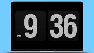 How to Get Big Clock on MacBook Screensaver screenshot 2