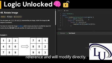 Rotate Image - Leetcode 48 | Matrix Rotation In-Place | C++ DSA