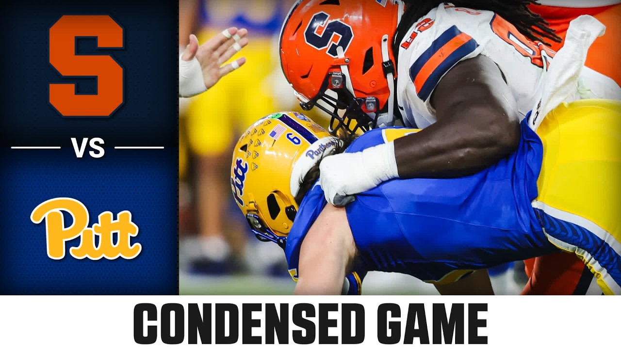 Syracuse vs. Pitt Condensed Game | 2026 ACC Football
