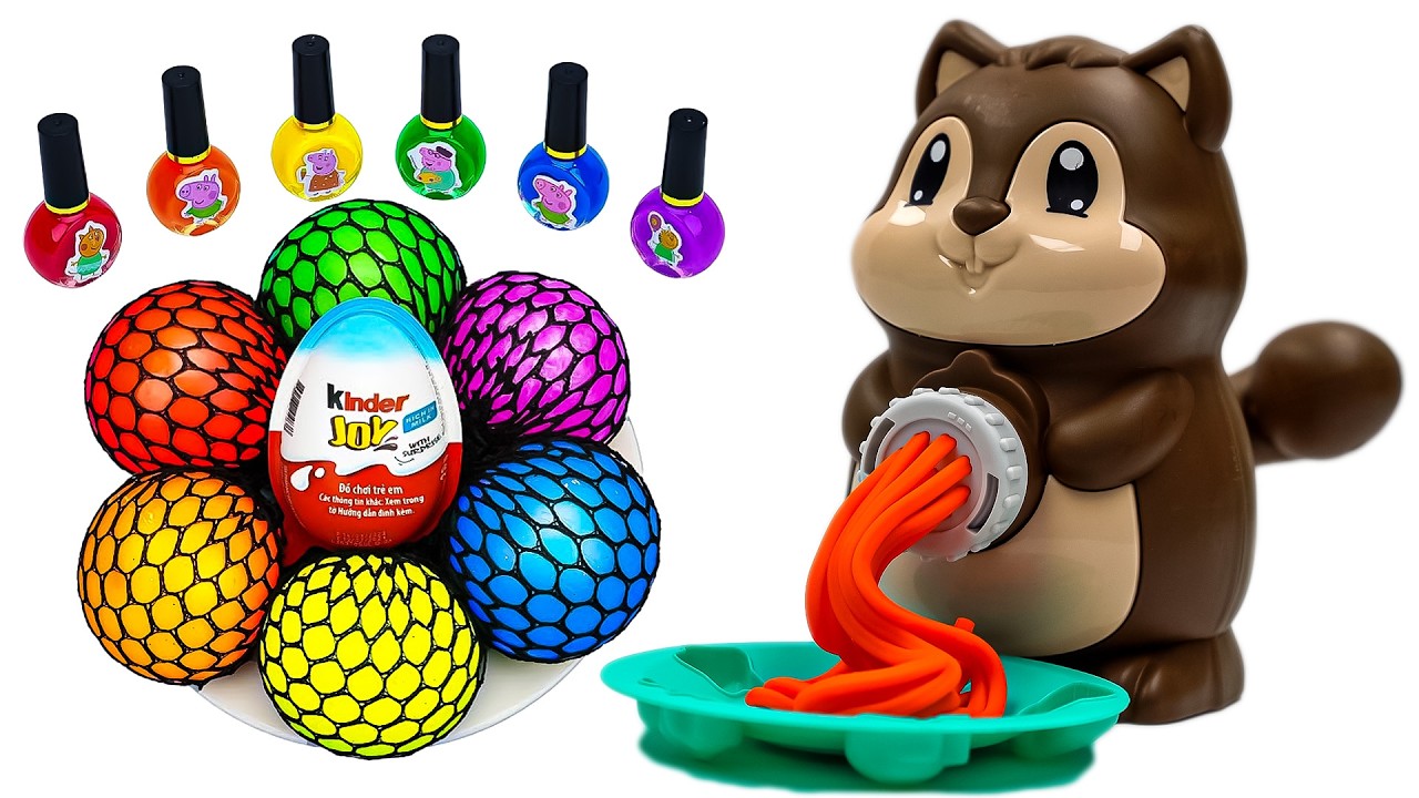 Very Satisfying Kinetic Sand Cutting and Scooping Video || Unboxing Huali clay Toy & Ice-cream