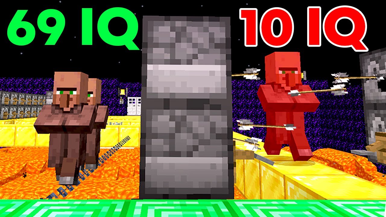 Do Minecraft Villagers Have Different IQ?