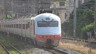 (4K) 135次 推拉式自強號E1000(E1060, E1042)通過北新竹車站