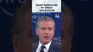 Newsom Slams Trump in Davos After Saying His Speech Was Blocked The Night Before | WEF | N18G