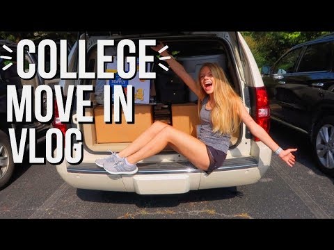 College Move In Vlog!