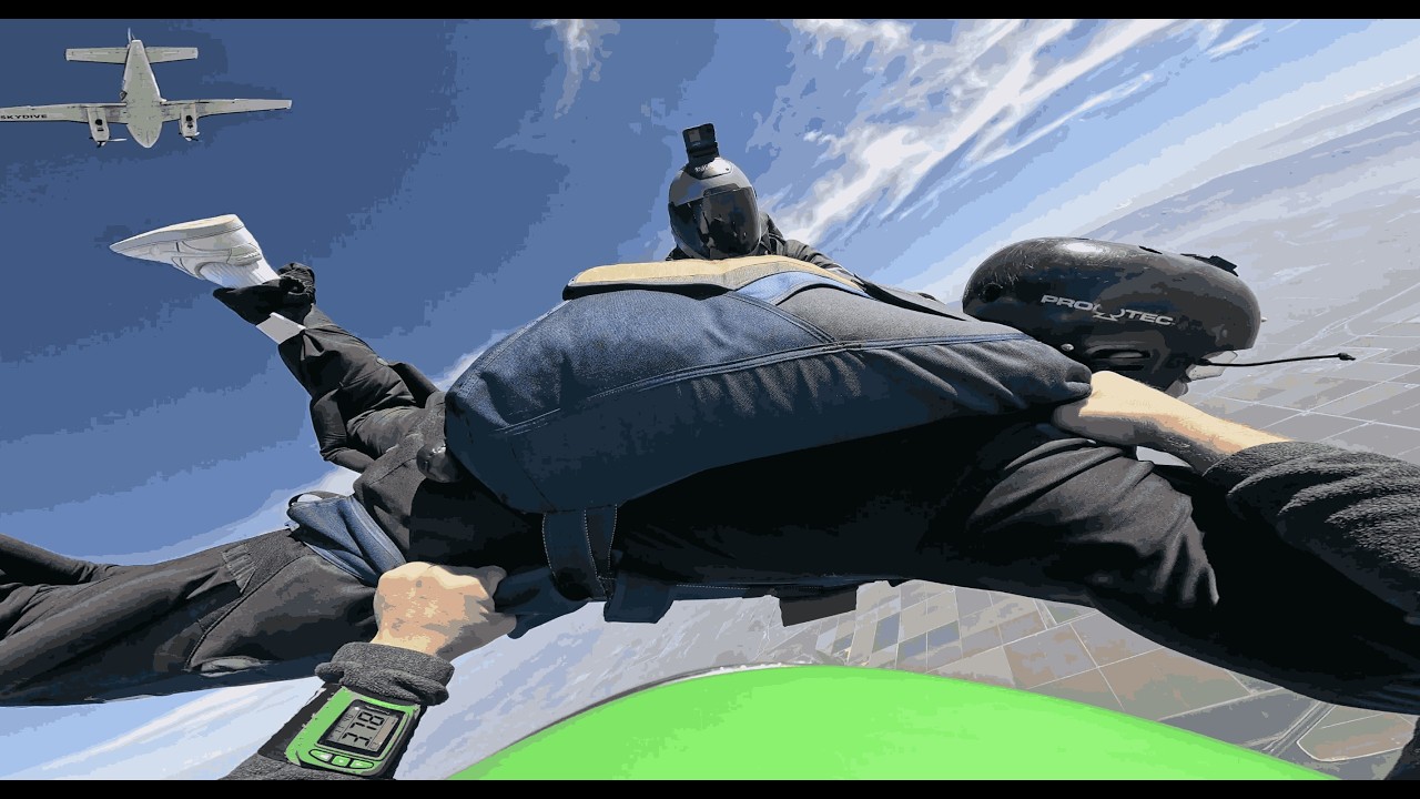 Мой первый прыжок с парашютом - страх, теория и шаг в небо. AFF 1, AFF 2.