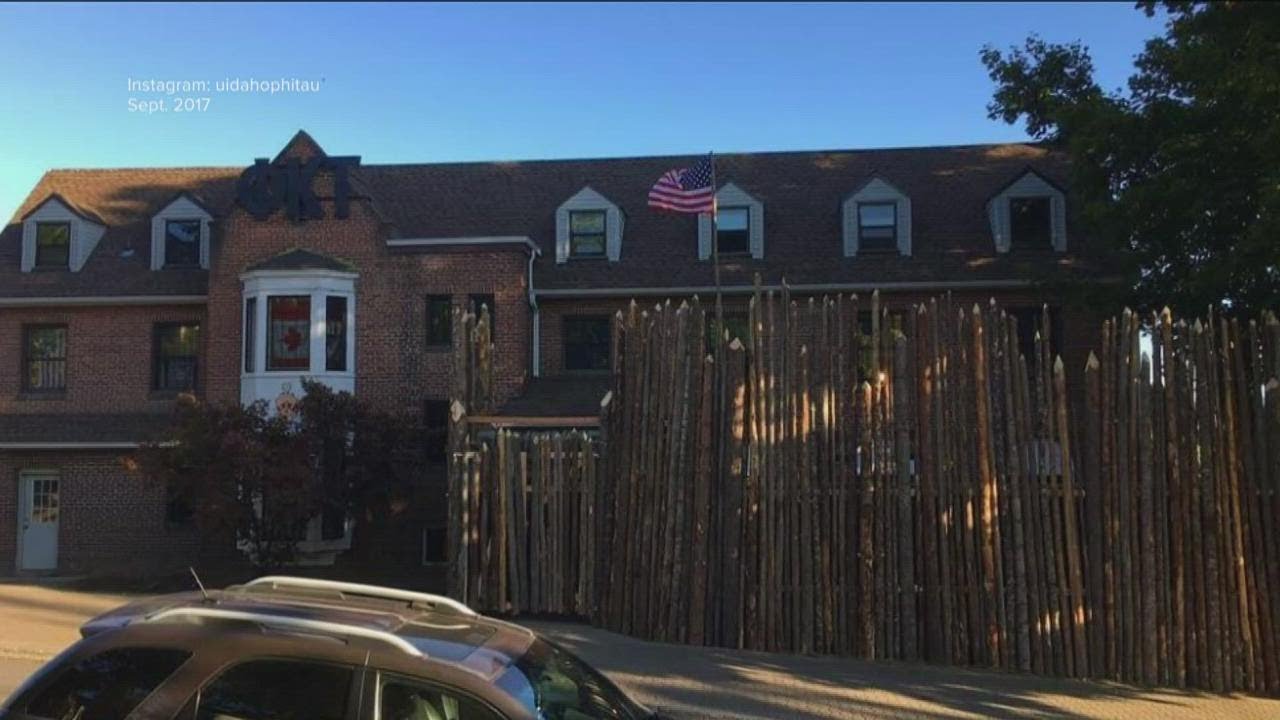 Fraternity fort collapses at the University of Idaho