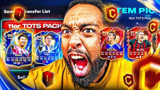 MESSSSIIII TOTS GEZOGEEENNN🤯💙DAS ERSTE 11er TOTS PACKK + RANG 1 WL REWARDSSS🚨RED PICKSS SIND ZUUU OP