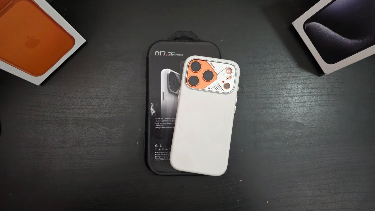 Обзор чехла из веганской кожи Aulumu для iPhone 17 Pro