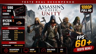 Assassin's Creed Unity PC Gameplay (RX 590 GME + Ryzen 5 3600)
