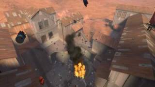 Epic explosion/cap on pl_badwater in TF2!