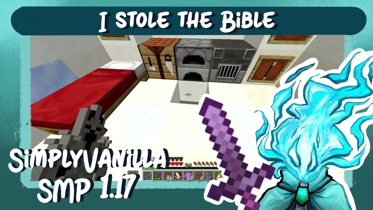 I stole the bible - Simply Vanilla 1.17 Minecraft SMP