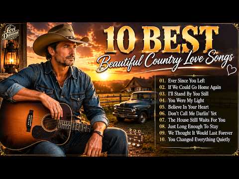 Ever Since You Left - 10 BEST Beautiful Country Love Songs 80s - Levi Dawson