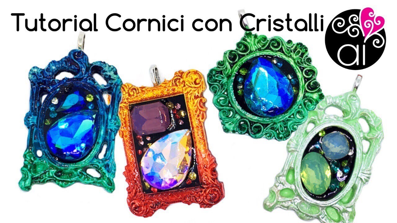 Set 36 Ciondoli Cornici In Resina OLYCRAFT - Castoni Aperti Per Creazioni Gioielli - Foto 11