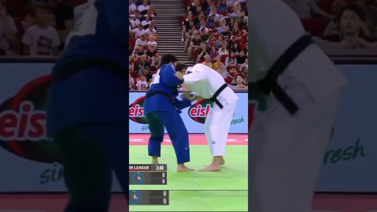 Fast Ippon⚡ 出足払 / De-ashi-harai / Подсечка. SHERAZADISHVILI vs KENTARO.