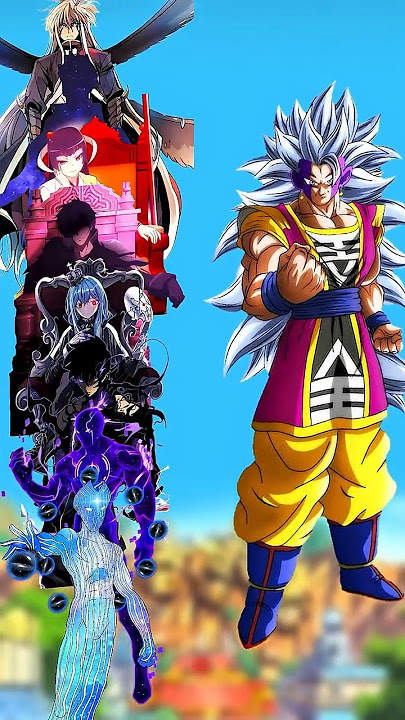 Goku vs Akuto Sai,Wang ling, Feathrine,Anos,Rimuru,Sun Jin woo,Saitama & Shibai #beerus #anime