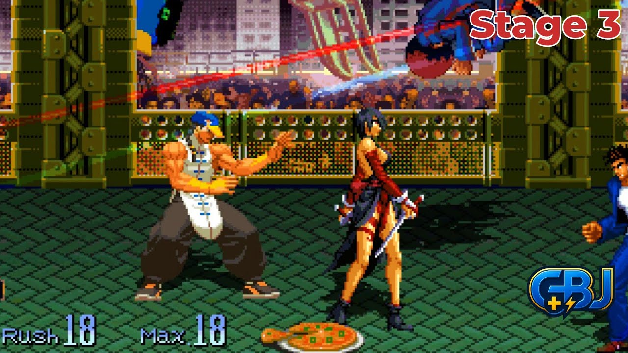 Yun & Aki – BOR Remix OpenBOR Co-Op 2025 Gameplay (Stage 3)