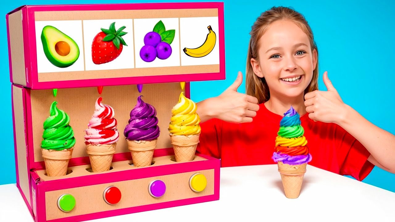 Майя, Маша и Мия учатся выбирать полезный завтрак 🍓
