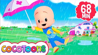 It's Raining, It's Raining and more Nursery Rhymes for kids from Cleo and Cuquin | Cocotoons by Cocotoons - Nursery Rhymes and Kids Songs 49,402 views 3 months ago 1 hour, 8 minutes