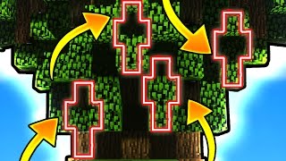 AĞAÇ OLDUM! - Minecraft TROLL SKYWARS! (I AM STONE CHALLENGE!)