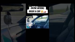 Drone moving Inside the Car at 100 Km/h😳🏎️
