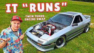 I Put the WRONG 13b Engine in my Turbo RX7 - Forget The FC Engine!