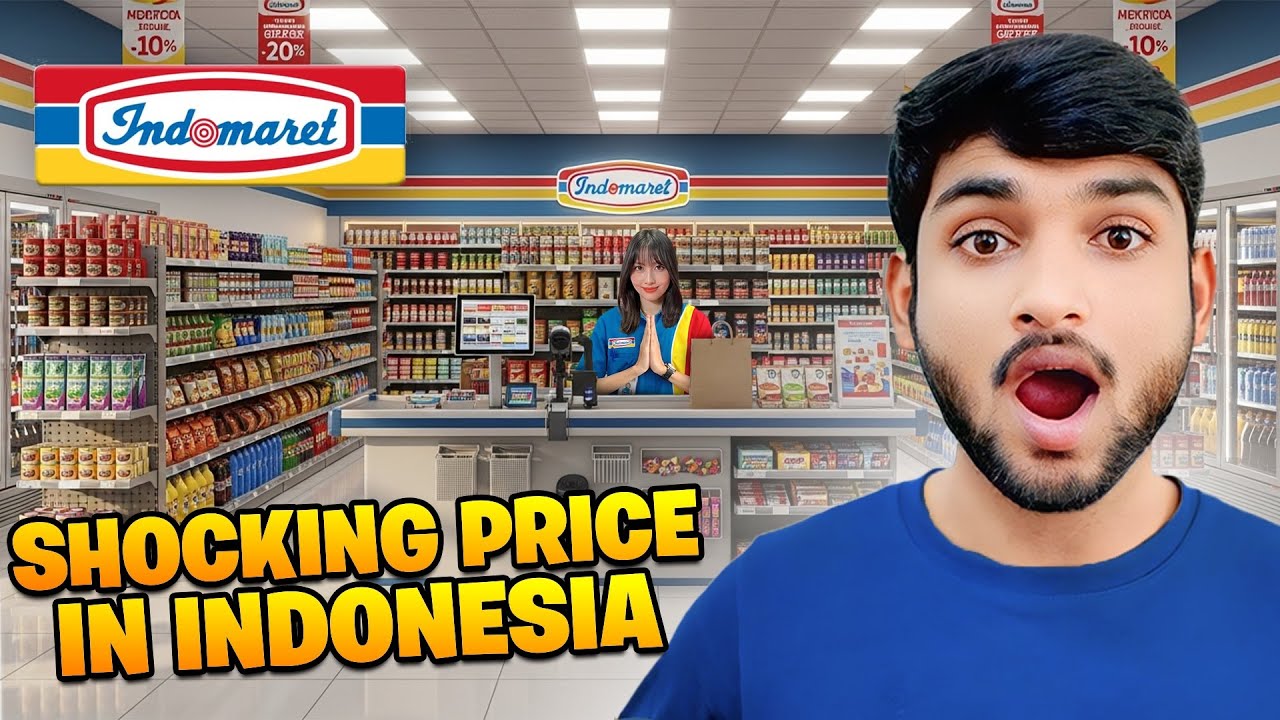 Shopping at Indomaret Indonesia  🇮🇩 | Grocery Prices & Cost of Living 2025