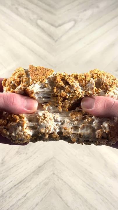 Graham Cracker Marshmallow Bar #recipe #foodie #recipes