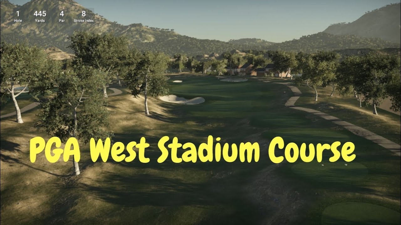 The Golf Club 2 PC Gameplay - PGA West Stadium Course - Great RCR!