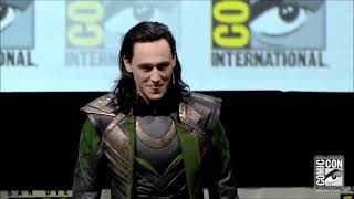 Loki Takes Hall H SDCC 2013 Comic Con FULL appearance! 1080
