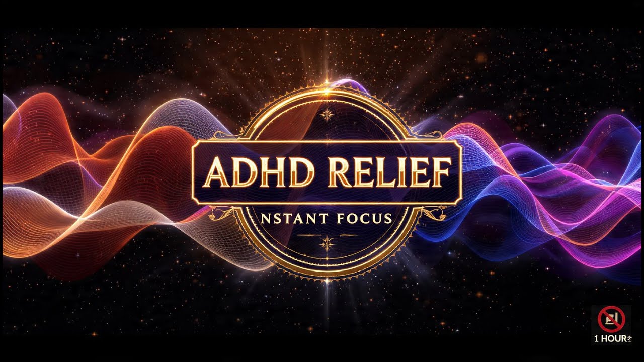 Pure Brown Noise (1 Hour) 🧠 Heals ADHD Brain, Instant Focus & Deep Sleep