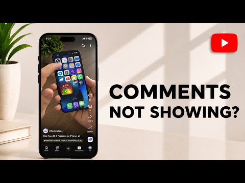 YouTube Comments Not Showing? Fix This Setting!