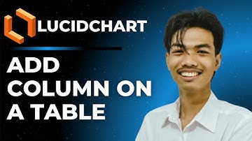 How to Add Column to Table on Lucidchart