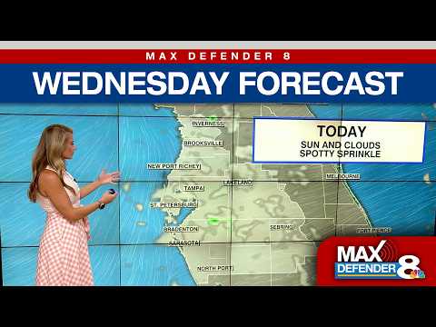 Wednesday Tampa Forecast | Max Defender 8