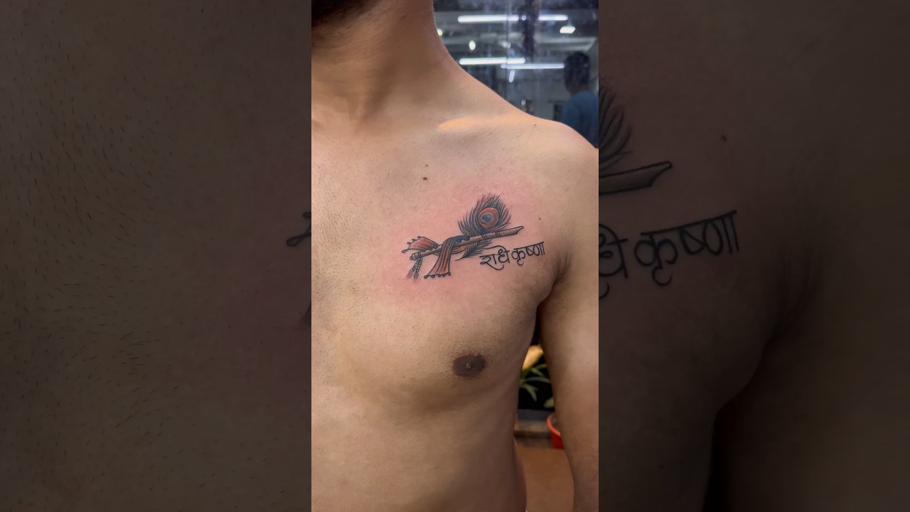 RADHE KRISHNA TATTOO KESA LGA❤️/ 